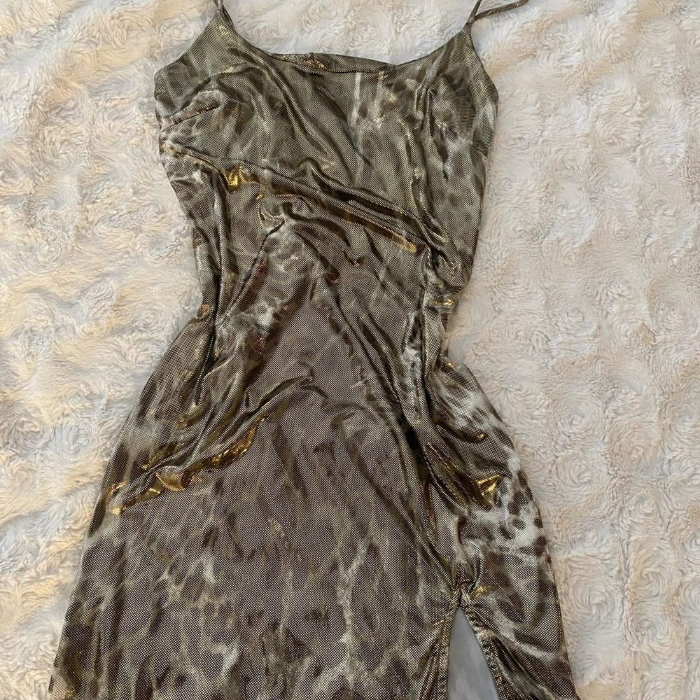 Elegant Leopard Print Dress